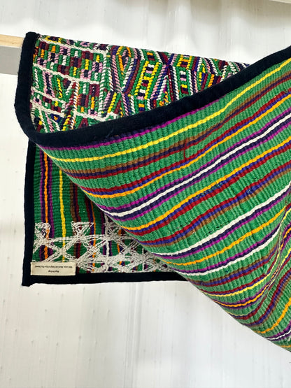 Handwoven Guatemalan Geometric Table Runner