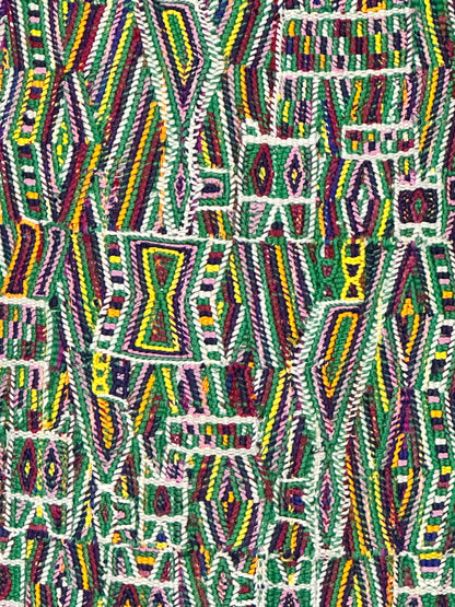 Handwoven Guatemalan Geometric Table Runner