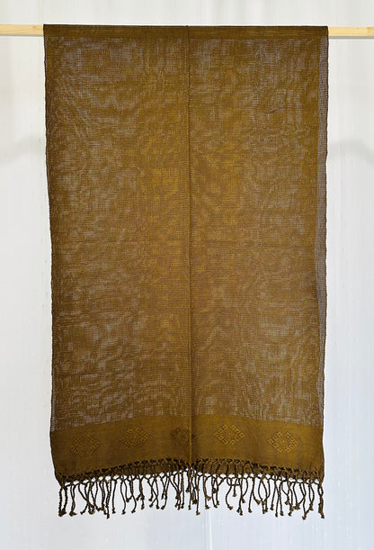 Handwoven Open Weave Guatemalan Table Runner | Decorative Textile